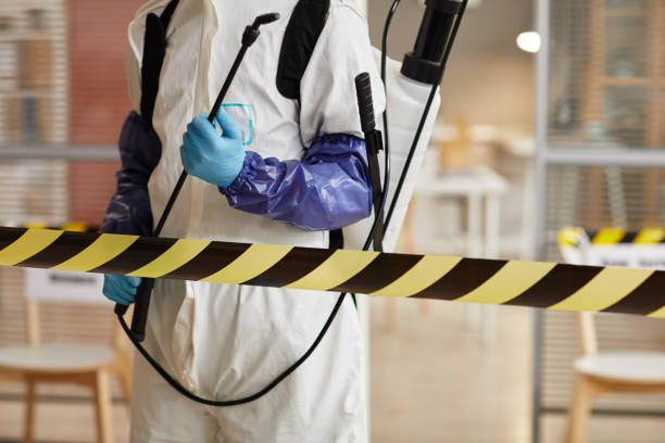 Professional Biohazard Cleanup technician working in Farmington, MI